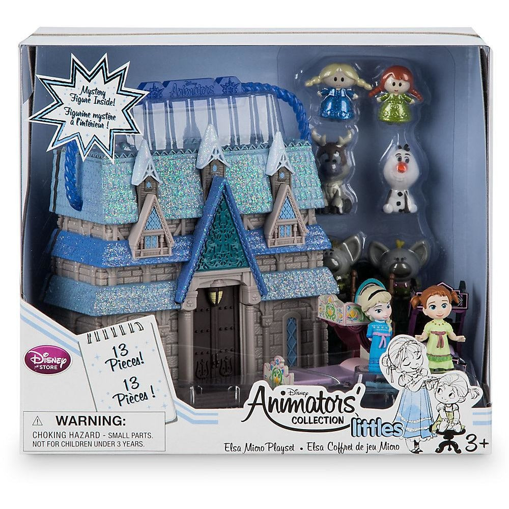 Disney Animators' Collection Littles Frozen Micro Doll Play Set  2''