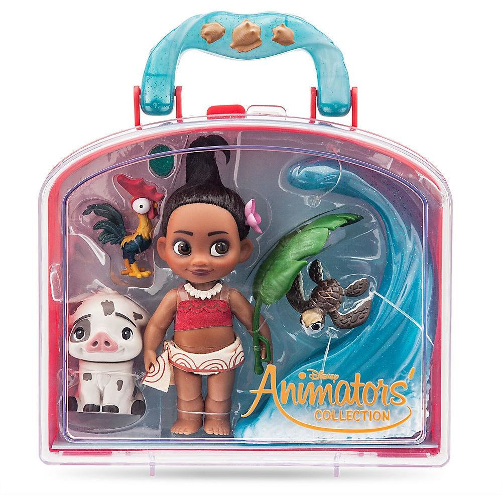 Disney Animators' Collection Moana Mini Doll Play Set - 5''