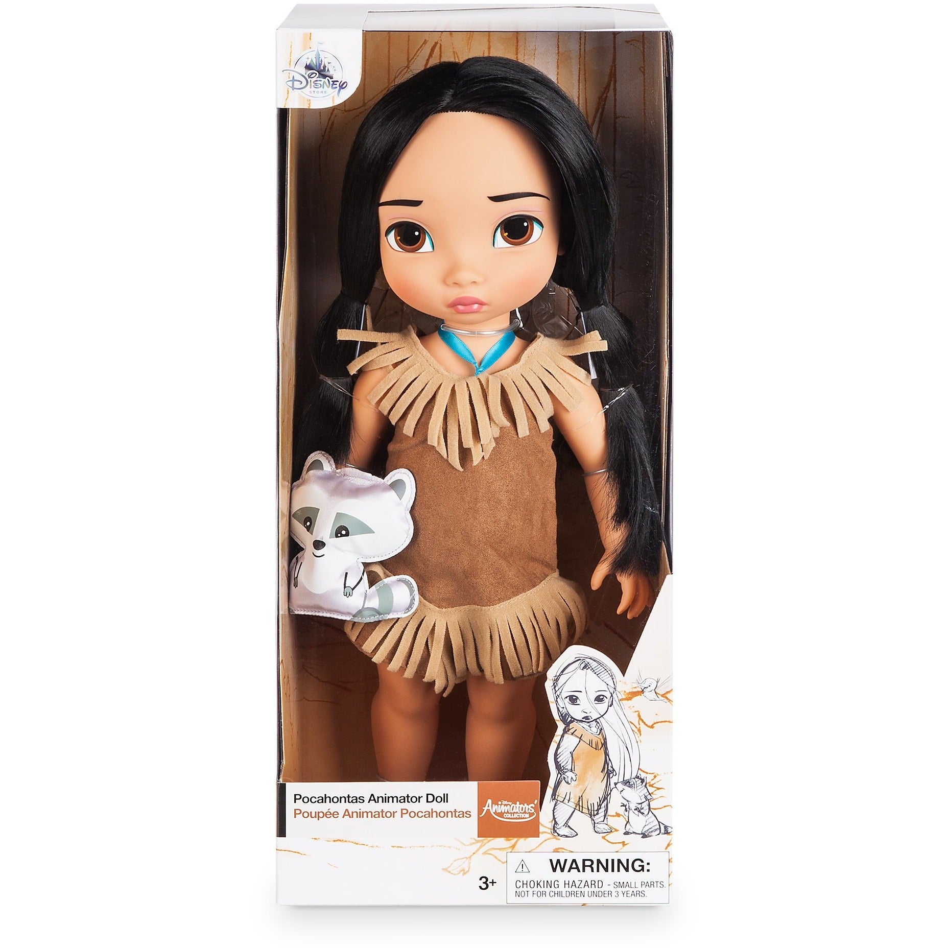 Disney Animators' Collection Pocahontas Doll - 16'' - ToysPlus