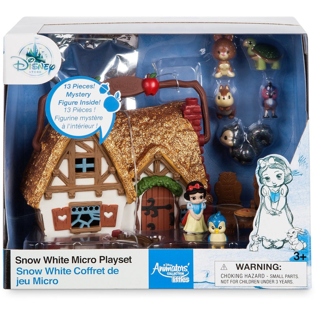 Disney Animators' Collection Littles Snow White Micro Play Set 2"