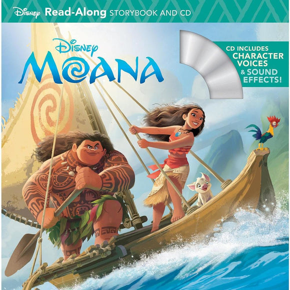 Disney Moana Read Along Storybook and CD