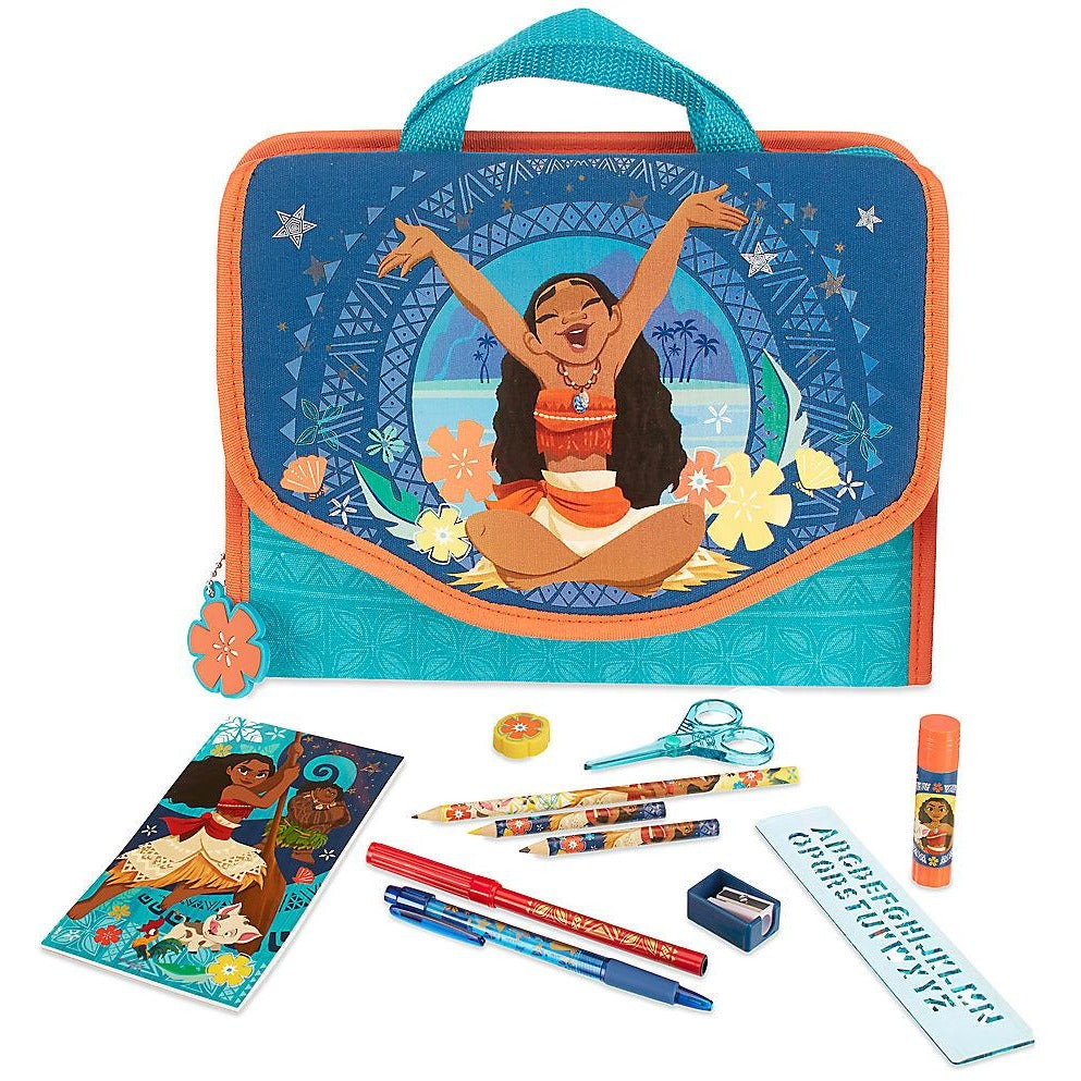 Disney Moana Zip-Up Stationery Kit