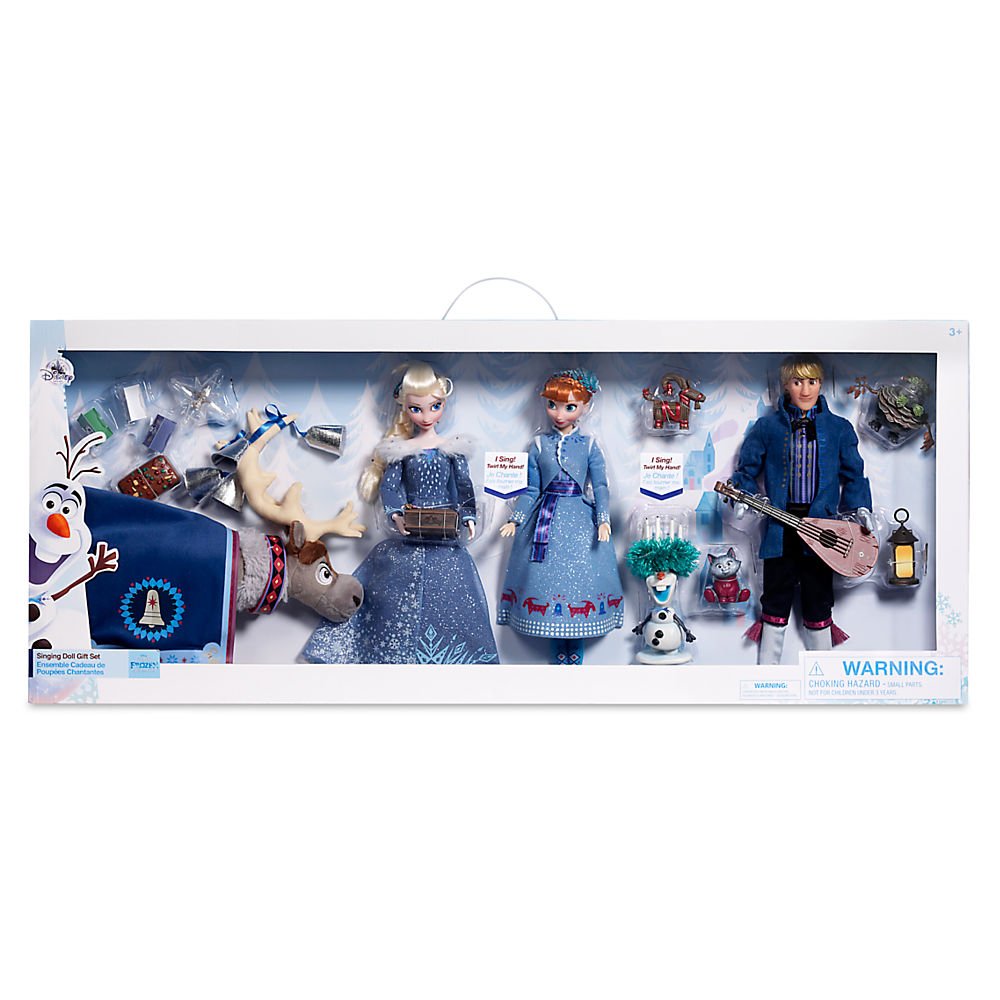 Disney Anna And Elsa Singing Doll Set - Olaf's Frozen Adventure