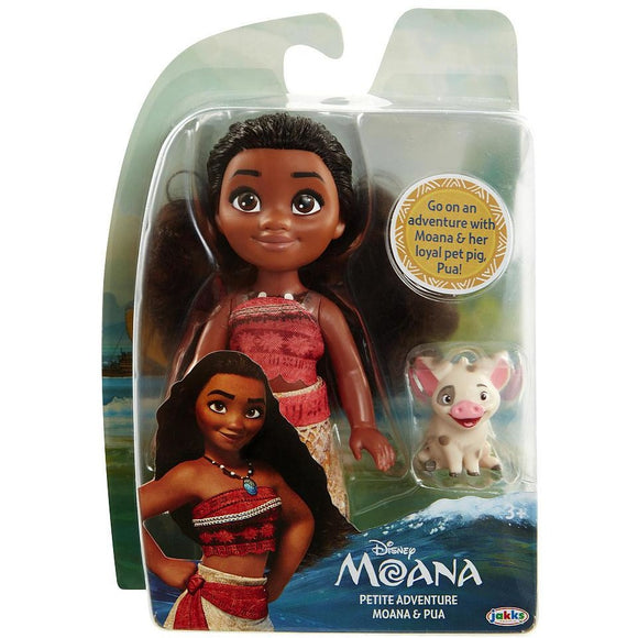 Disney Petite Adventure Moana and Pua Doll