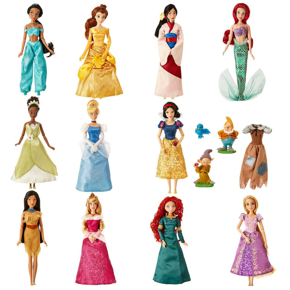 Disney Princess Classic Doll Collection Gift Set
