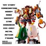 Toy Story Combination Woody Robo Sheriff Star Chogokin Die-Cast Metal Action Figure