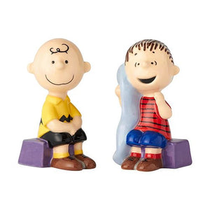 Peanuts Charlie Brown and Linus Salt and Pepper Shaker Set