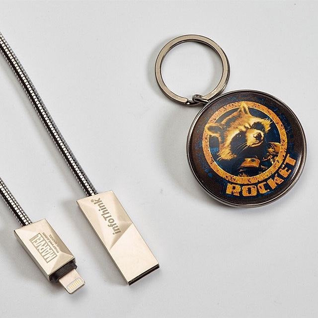 Guardians Of The Galaxy - ROCKET iPhone/iPad Sync Cable