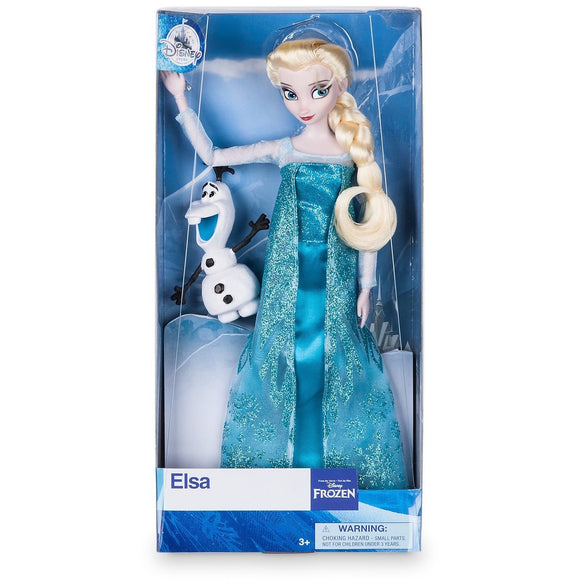 Elsa Classic Doll with Olaf Figure - 11 1/2''