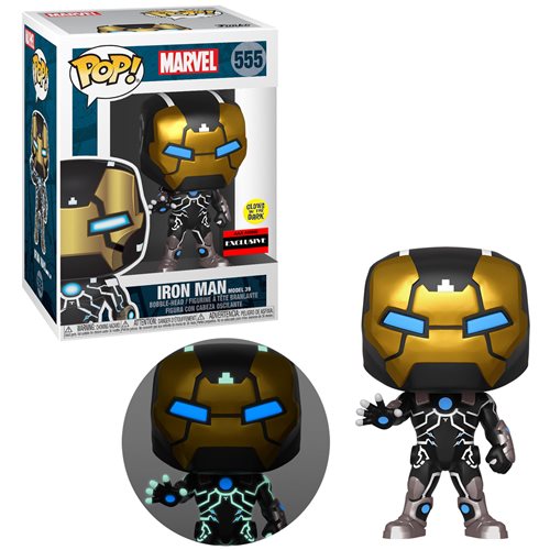 Funko Pop! Iron Man Model 39 Glow-in-the-Dark #555 – AAA Anime Exclusive