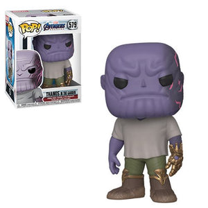 Avengers: Endgame Casual Thanos with Gauntlet Funko Pop! Vinyl Figure