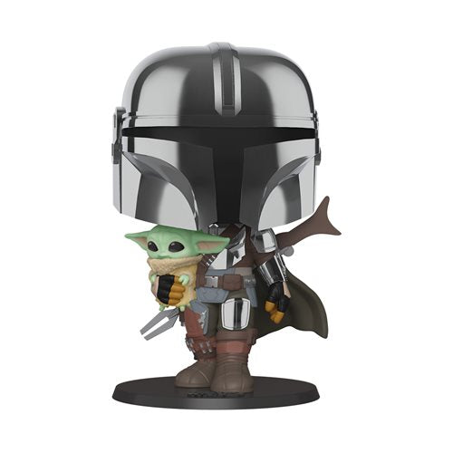 Star Wars: The Mandalorian Chrome 10-Inch Pop! Vinyl Figure