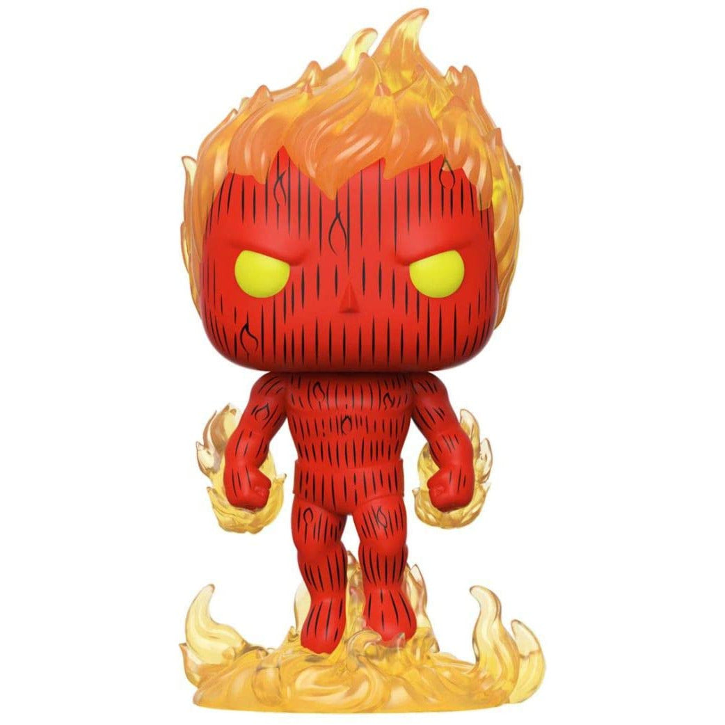 Fantastic Four Human Torch #559 Funko Pop Marvel vinyl figure