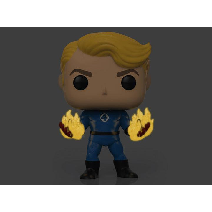 Fantastic Four Human Torch #568 glow in the dark Specialty Series Funko Pop
