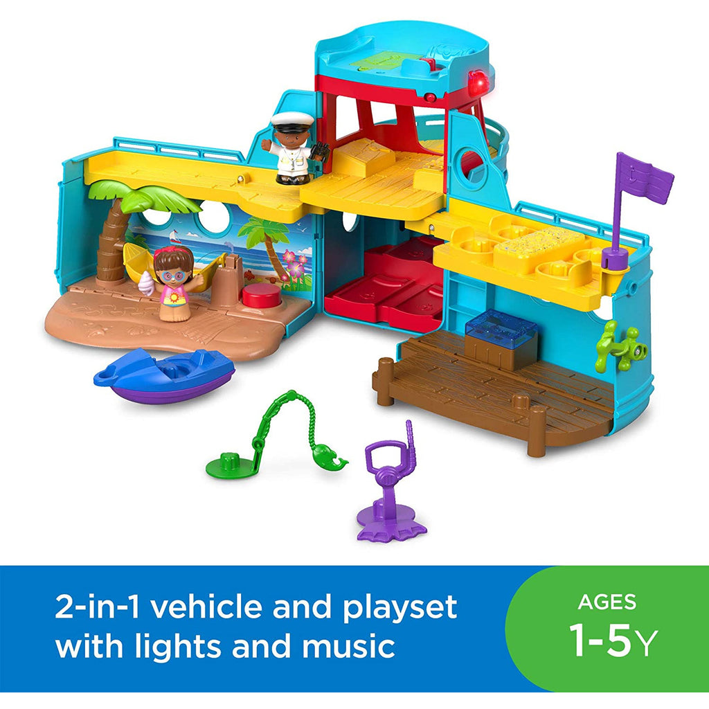 Fisher-Price Little People Travel Together Friend Ship Playset