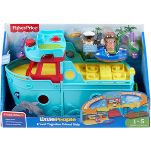 Fisher-Price Little People Travel Together Friend Ship Playset