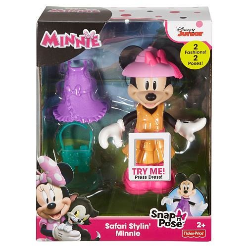 Fisher Price Disney Minnie Mouse Safari Stylin Minnie