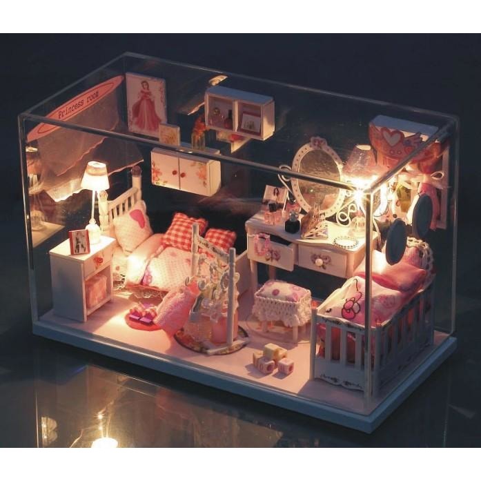 Pretty Princess Room 2 DIY Miniature Dollhouse