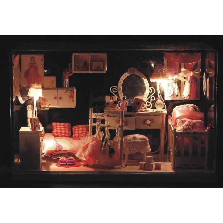 Pretty Princess Room 2 DIY Miniature Dollhouse