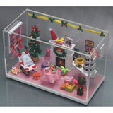Merry Christmas DIY Miniature Dollhouse