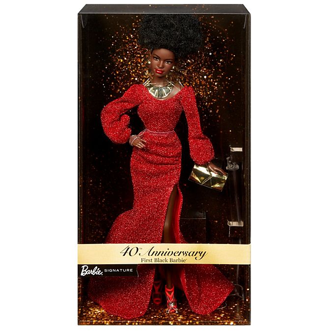 40th Anniversary First Black Barbie Doll