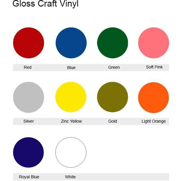 Glossy Craft Vinyl Sticker Generic