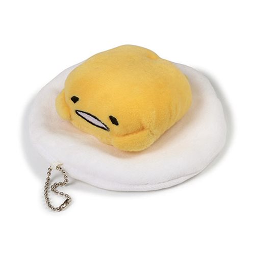 Gudetama Sound 4 1/2-Inch Plush Key Chain 