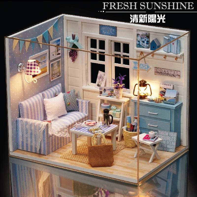 Fresh Sunshine DIY Small Dollhouse