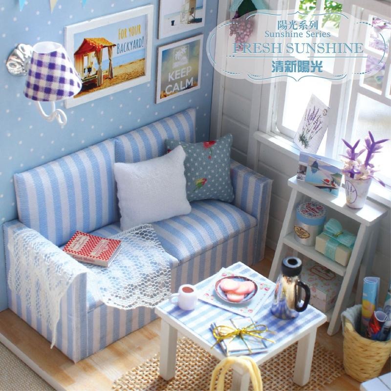 Fresh Sunshine DIY Small Dollhouse