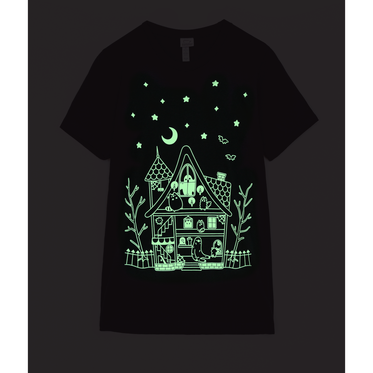 Pusheen The Cat Haunted House T-Shirt