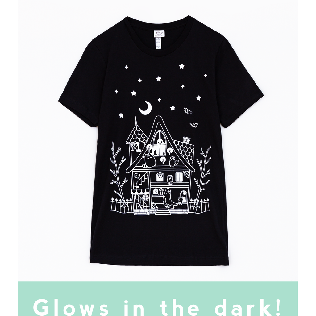 Pusheen The Cat Haunted House T-Shirt