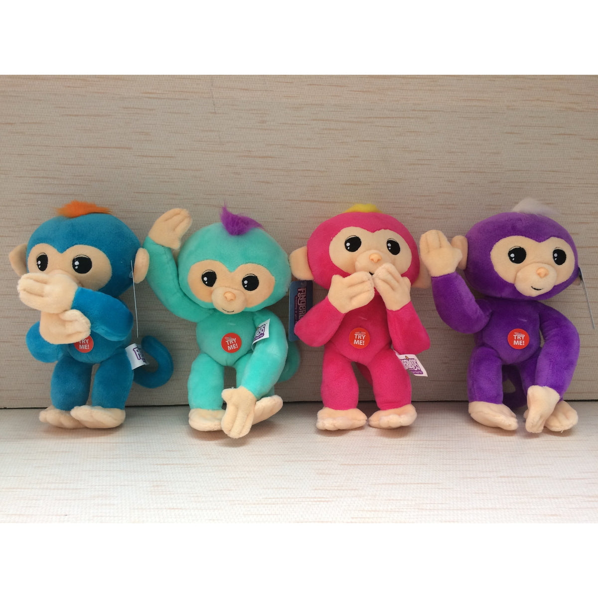 Fingerlings 10-Inch Posable Plush with Sound (sold separately)
