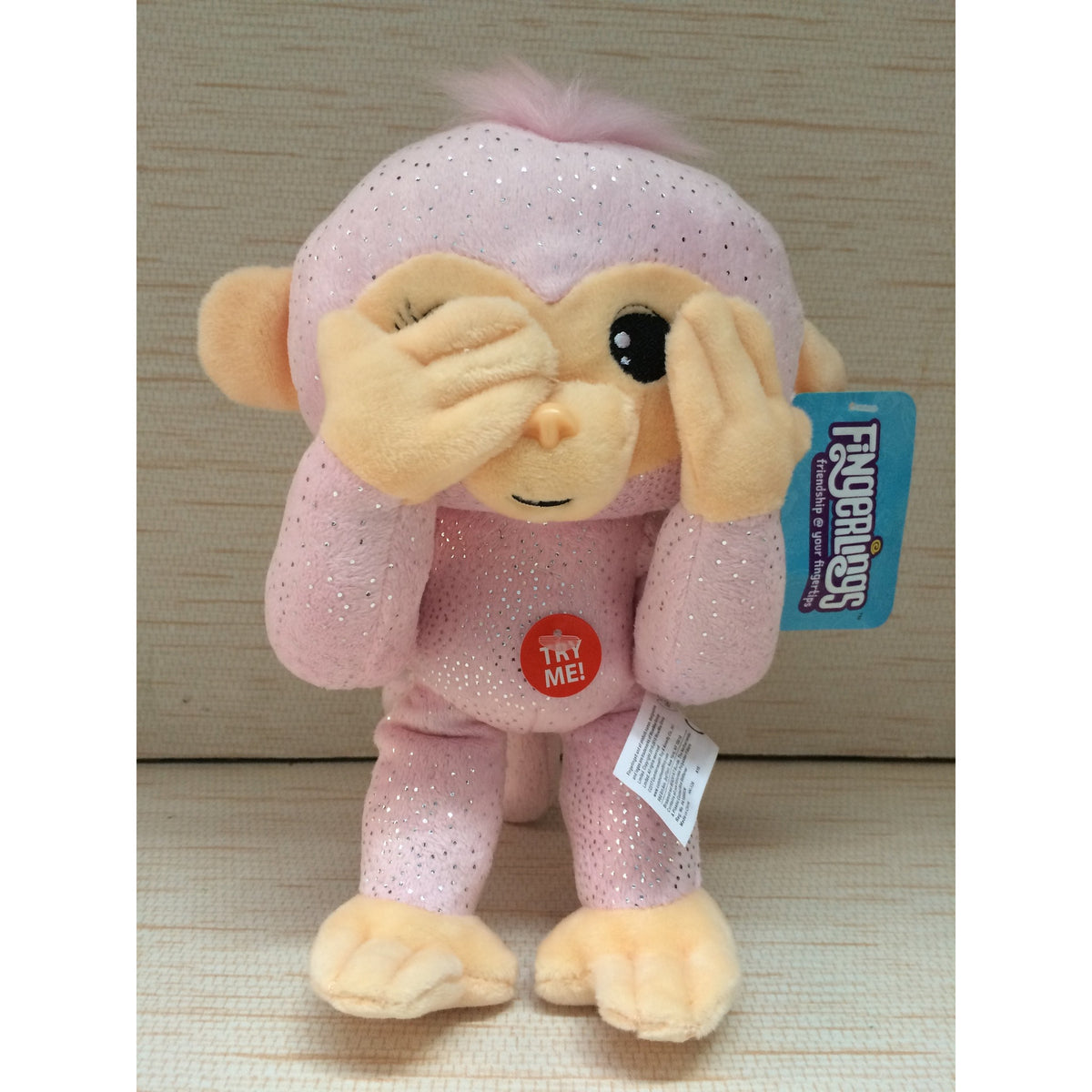 Fingerlings 10-Inch Posable Plush with Sound (sold separately)