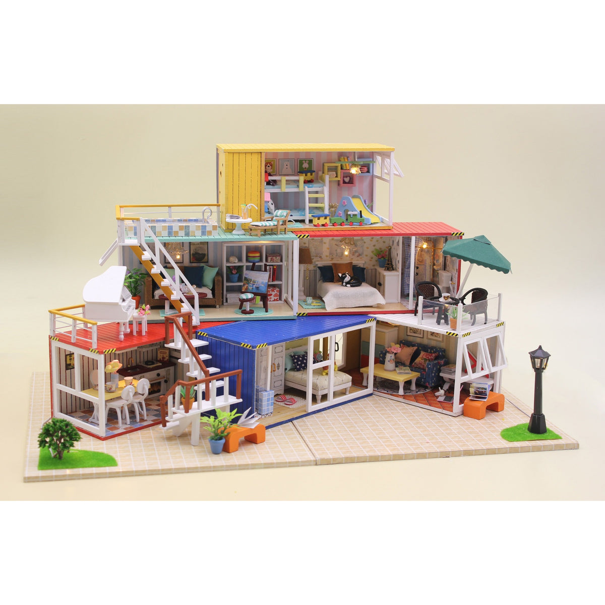 Container Home DIY Miniature Dollhouse