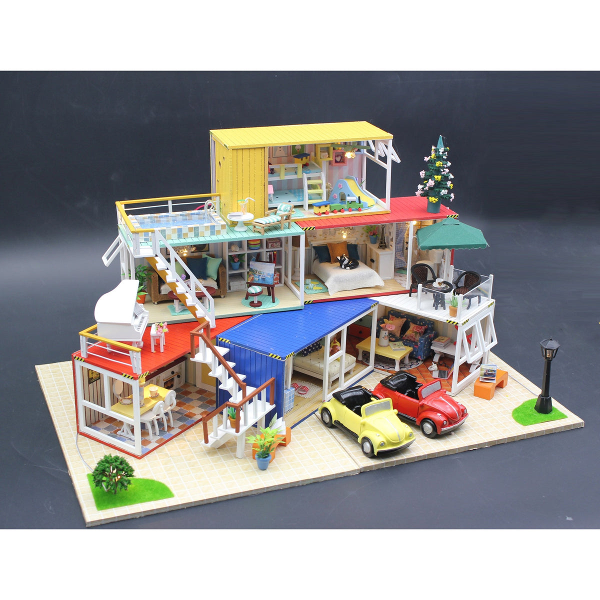 Container Home DIY Miniature Dollhouse