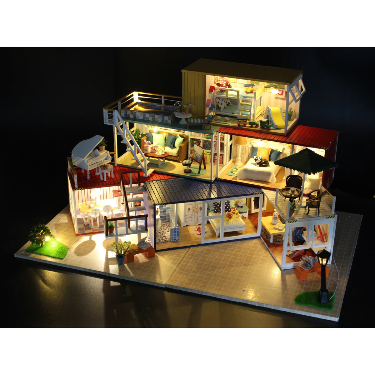 Container Home DIY Miniature Dollhouse