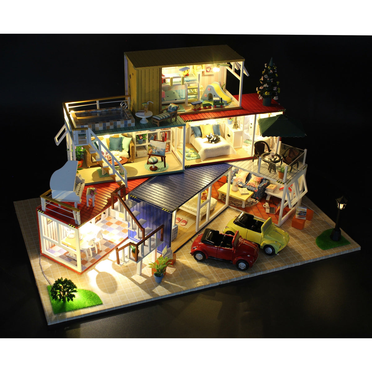 Container Home DIY Miniature Dollhouse