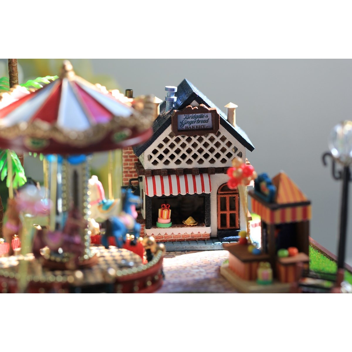 Carousel Happy Garden Sunshine Version DIY Music Box Series