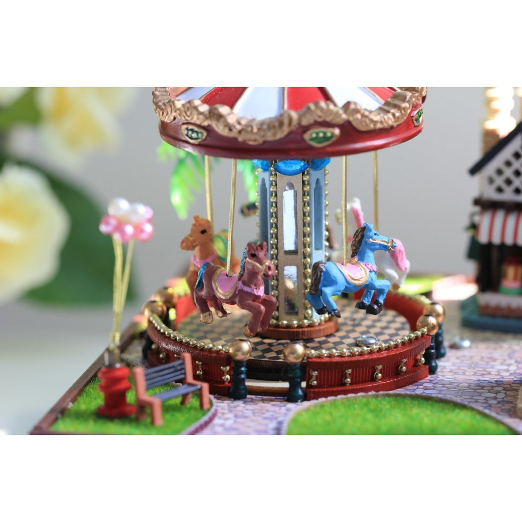 Carousel Happy Garden Sunshine Version DIY Music Box Series
