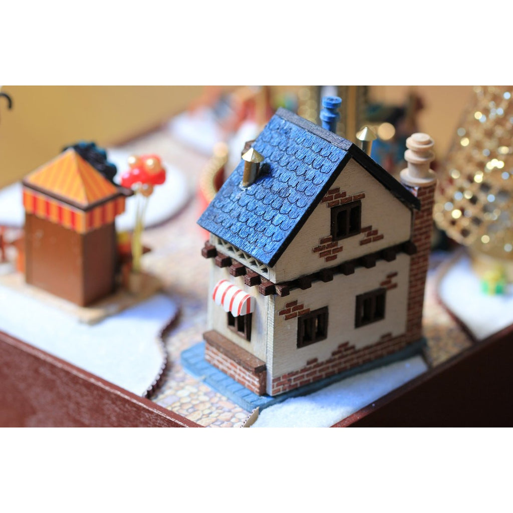 Carousel Happy Garden Happiness Version DIY Music Box Series