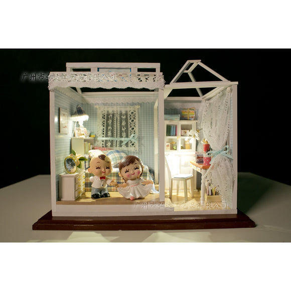 Blue Dream House DIY Miniature Dollhouse