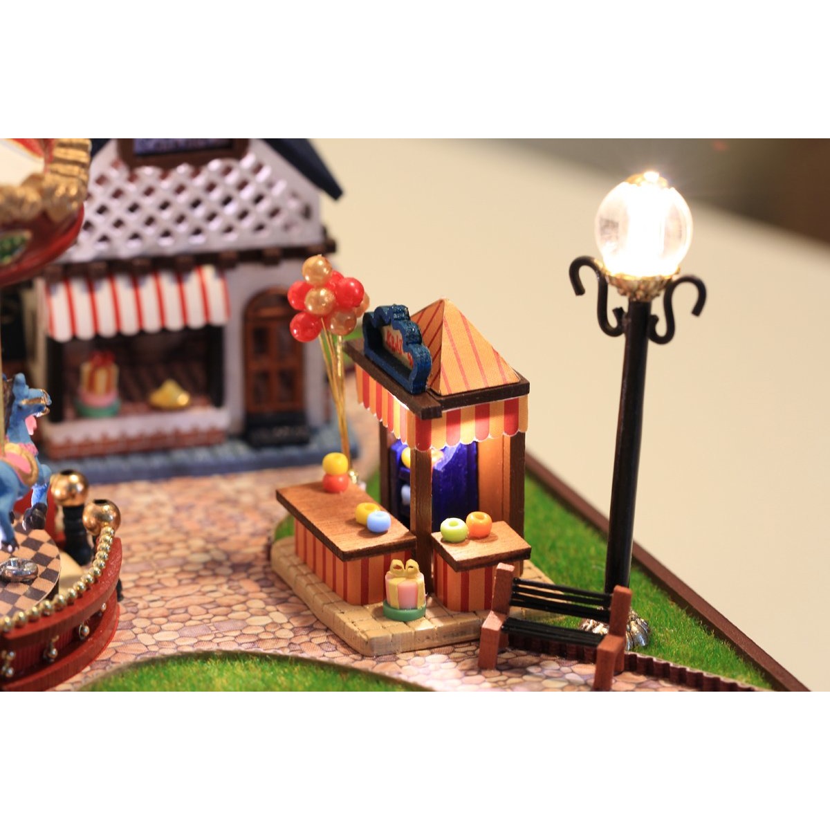 Carousel Happy Garden Sunshine Version DIY Music Box Series