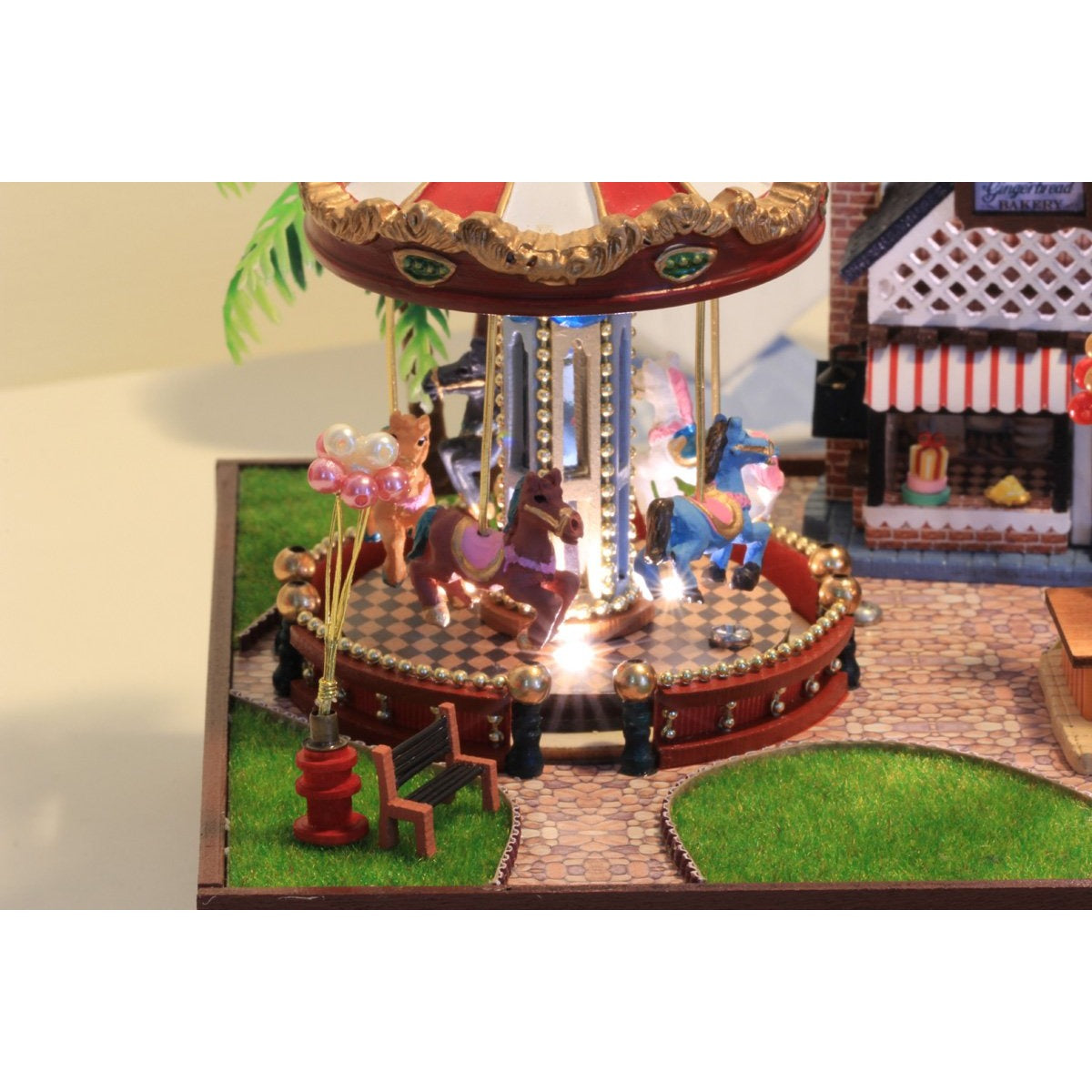 Carousel Happy Garden Sunshine Version DIY Music Box Series