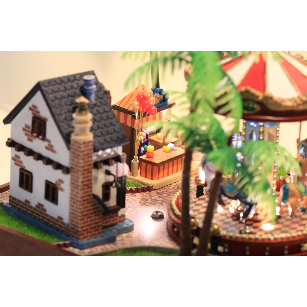 Carousel Happy Garden Sunshine Version DIY Music Box Series
