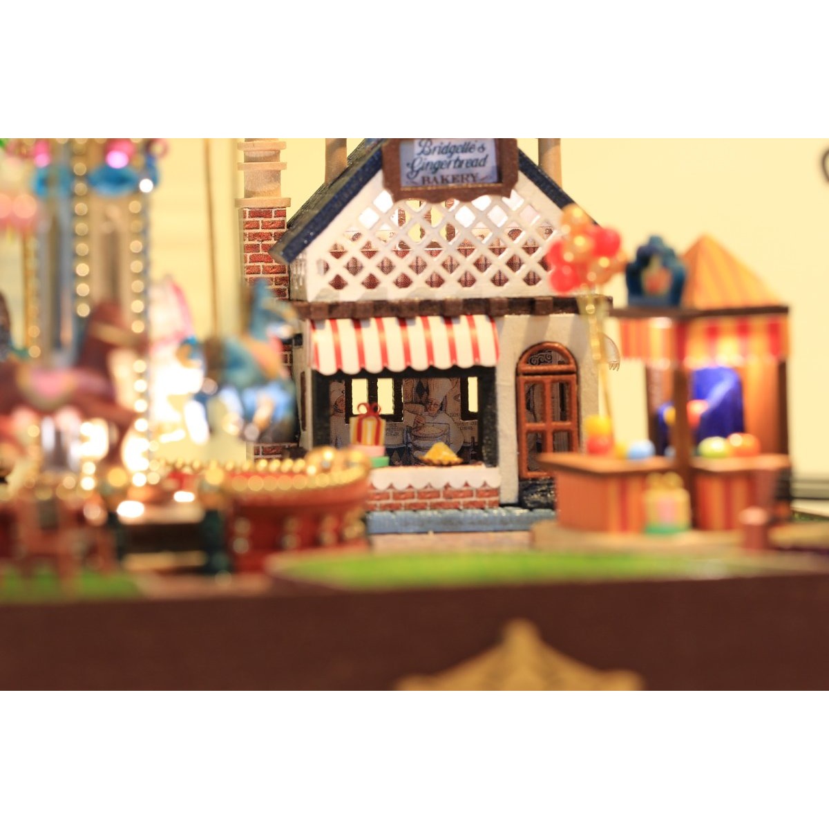 Carousel Happy Garden Sunshine Version DIY Music Box Series