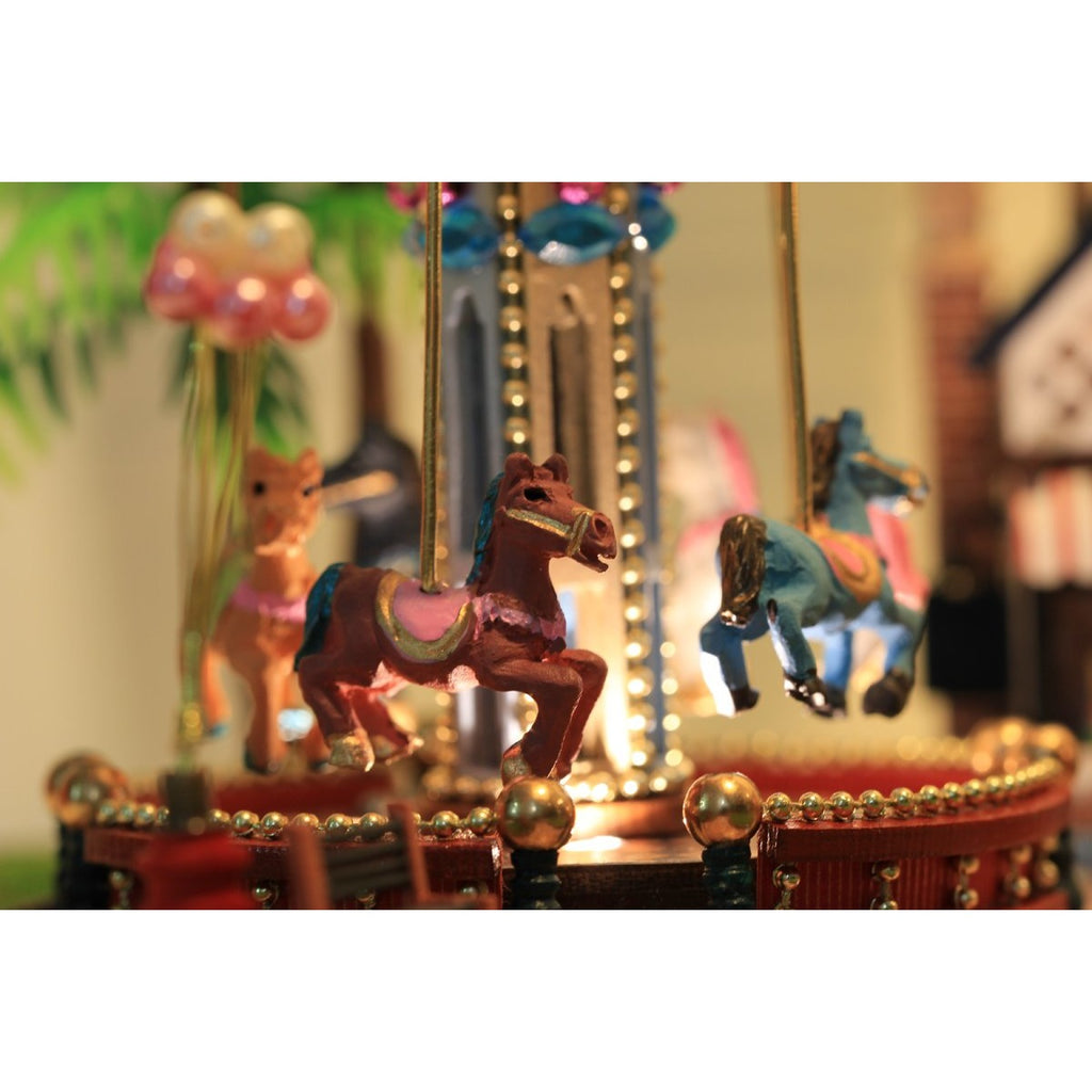 Carousel Happy Garden Sunshine Version DIY Music Box Series