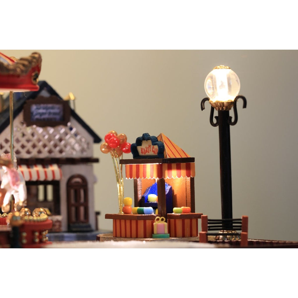 Carousel Happy Garden Happiness Version DIY Music Box Series