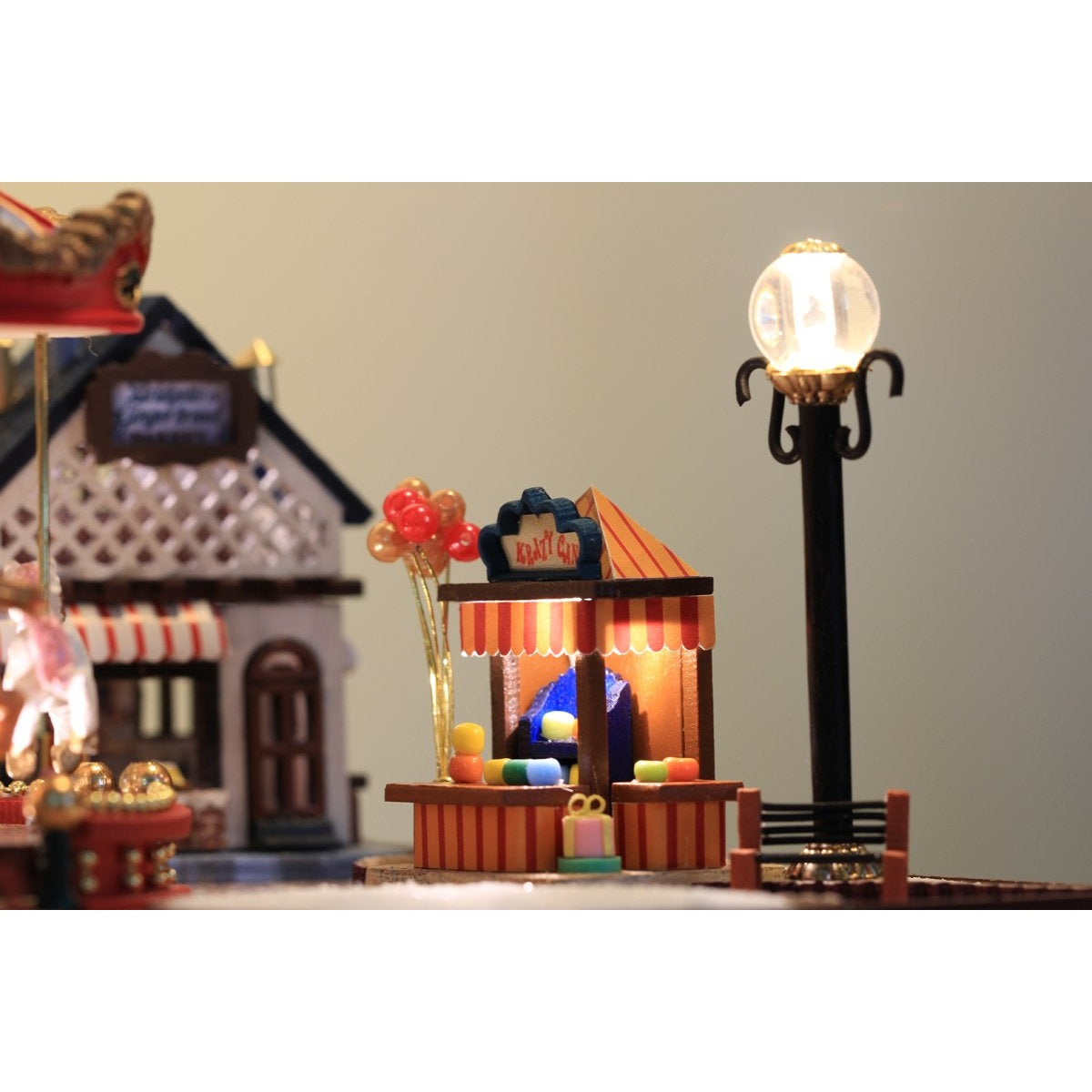 Carousel Happy Garden Happiness Version DIY Music Box Series