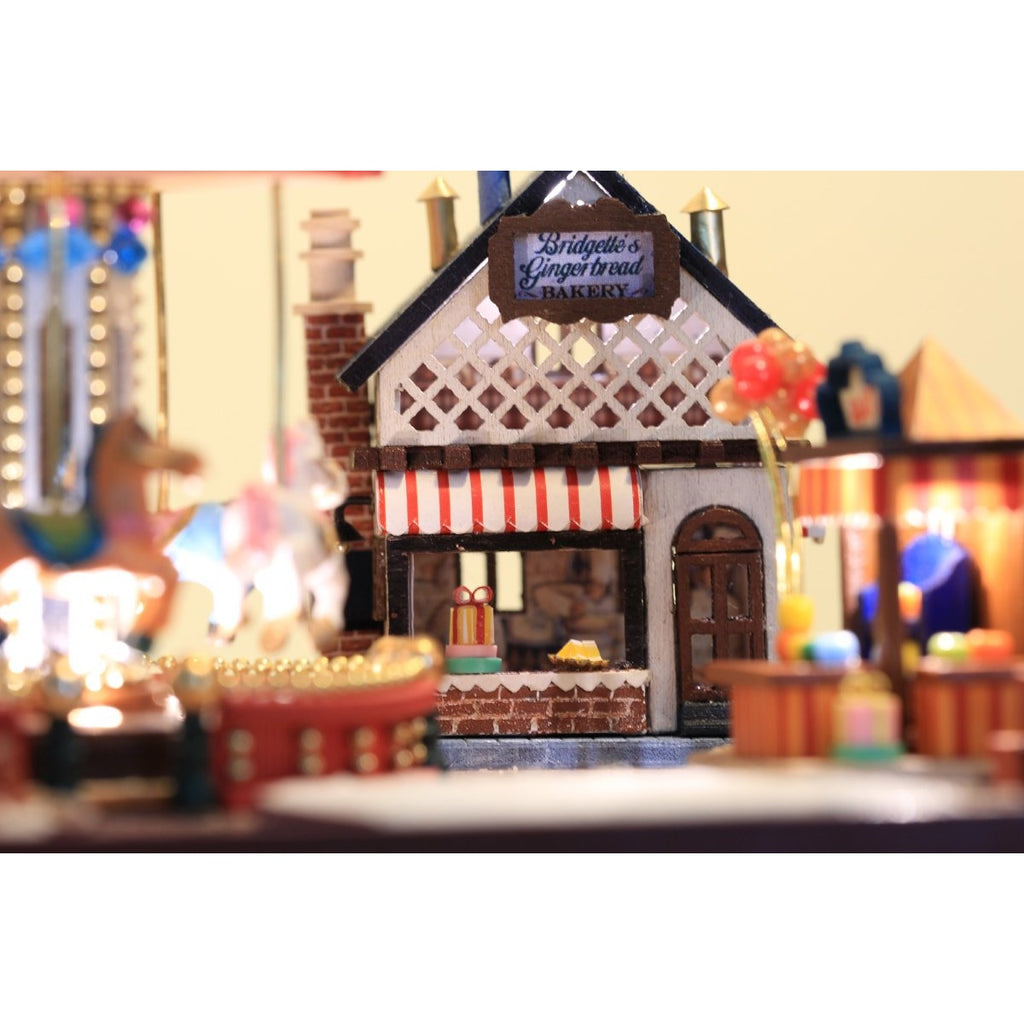Carousel Happy Garden Happiness Version DIY Music Box Series