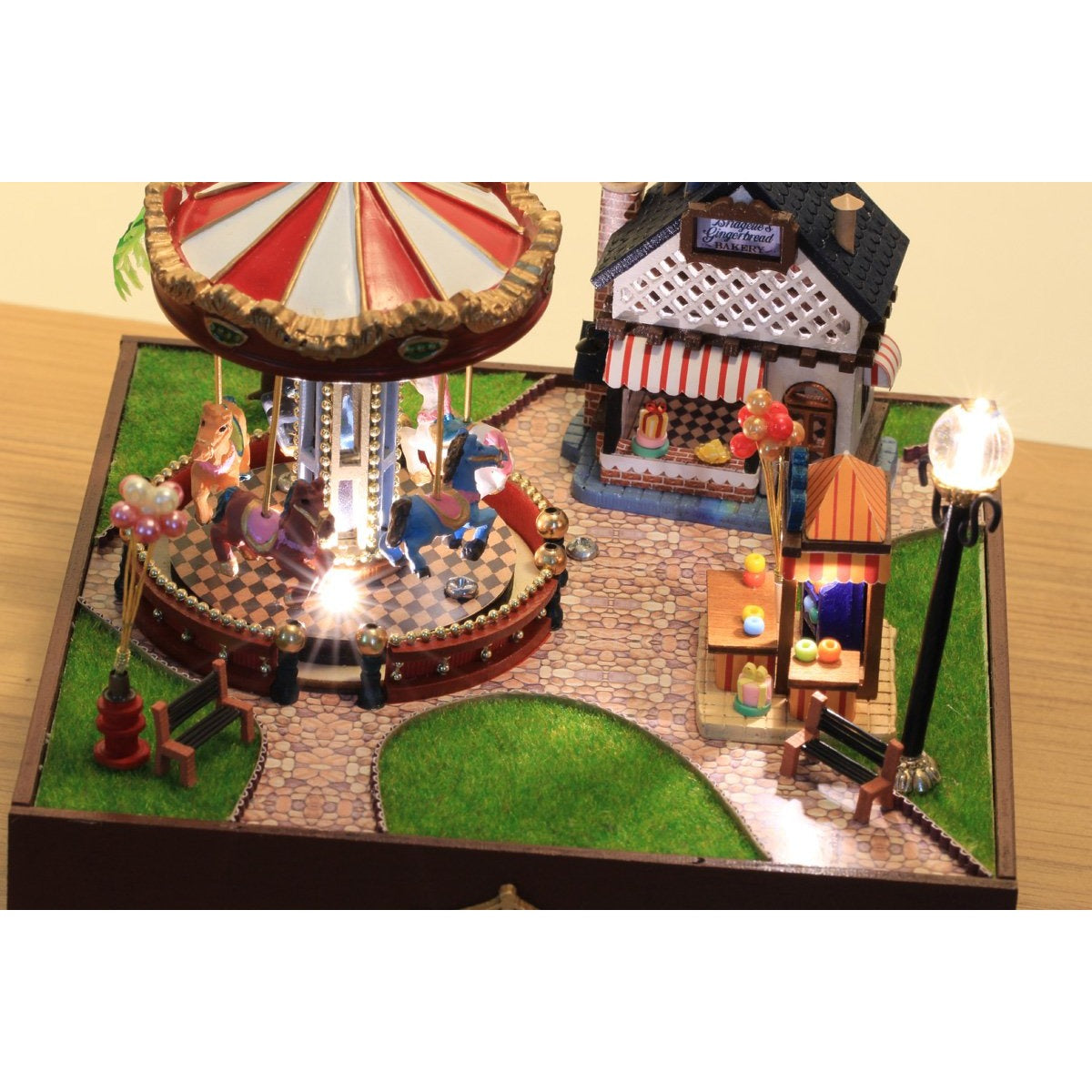 Carousel Happy Garden Sunshine Version DIY Music Box Series